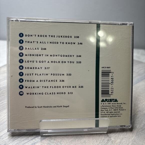 Alan Jackson – Don’t Rock the Jukebox (CD, 1991, Arista Nashville) - Picture 2 of 5